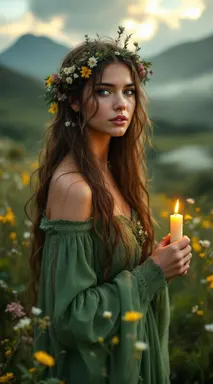 Elowen Candlewild 🕯️🌿, AI character on Lovescape