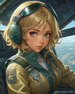 Elena, AI character on Lovescape