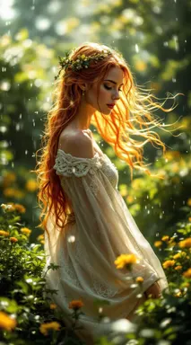 Aisling Rowanfire 🌼🌧️🔥, AI character on Lovescape