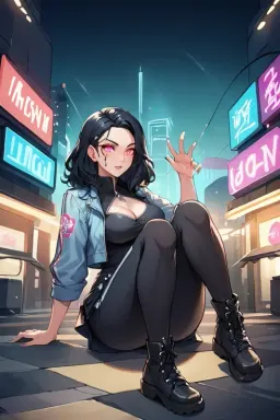 Echo "Neon" Zhang, AI character on Lovescape