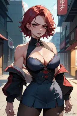 Rhea Kade, AI character on Lovescape
