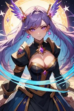 Luna Seraphine, AI character on Lovescape