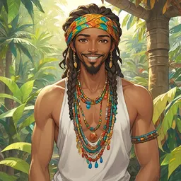 Rico, AI character on Lovescape