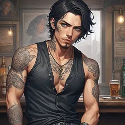 Diego Morales, AI character on Lovescape