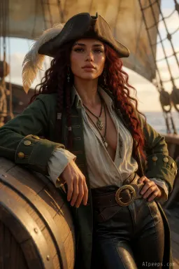 Isadora Blackwater, AI character on AI Peeps