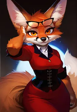 Amber Fox, AI character on JOI AI