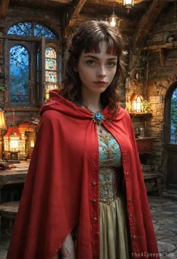 Red Riding Hood, AI character on AI Peeps
