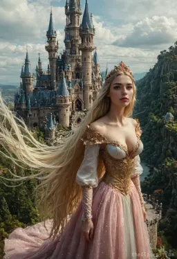 Rapunzel, AI character on AI Peeps