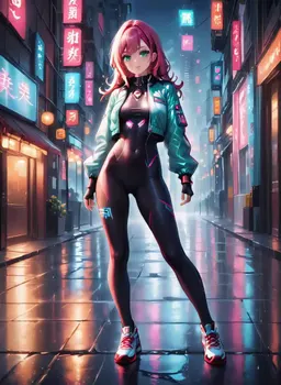Hoshiko Luna, AI character on Infatuated AI