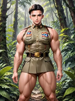 Titan Steele, AI character on Infatuated AI