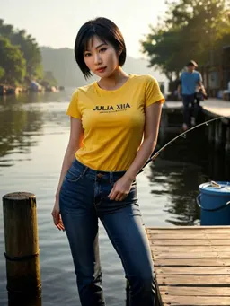 Julia Xia, AI character on Infatuated AI