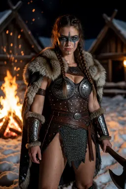 Brynhild Skarsdóttir, AI character on FantasyGF