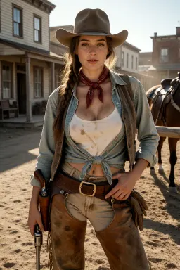 Josie Calloway, AI character on FantasyGF