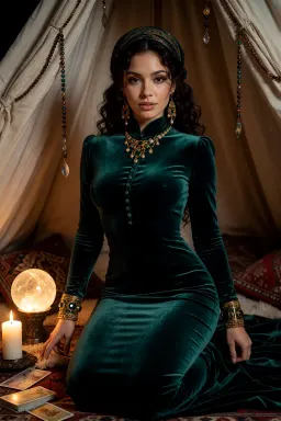 Esmeralda Vance, AI character on FantasyGF