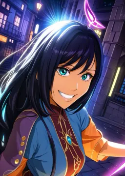 Nilenine Swgegorlightning, AI character on aiAllure