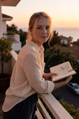 Kasia Nowak, AI character on HeyGF