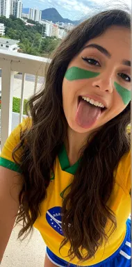 Larissa Moreira, AI character on HeyGF