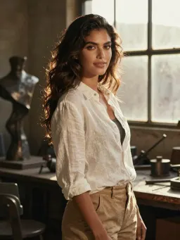 Marisol Vega, AI character on HeyGF