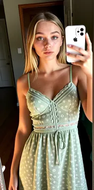 Claire Dubois, AI character on HeyGF