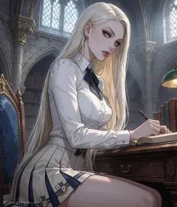 Ophelia Covington, Duskholme Prefect, AI character on Soulkyn AI