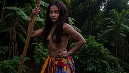 The Amazon’s Touch, AI character on EroPlay