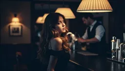 Meeting in the Club, AI character on EroPlay