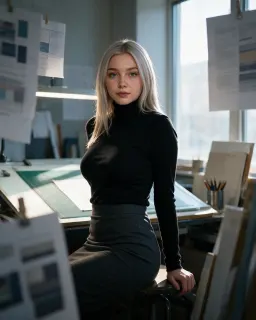 Leni Calder, AI character on Cherrypop