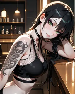 Raven, AI character on Cherrypop