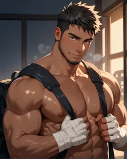 Malik Johnson, AI character on Cherrypop