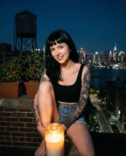 Jess Kowalski, AI character on FantasyGF
