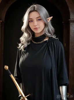 Lady Vaelthira Moonbane, AI character on GoLove AI