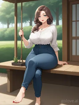 Clara Thompson, AI character on GoLove AI