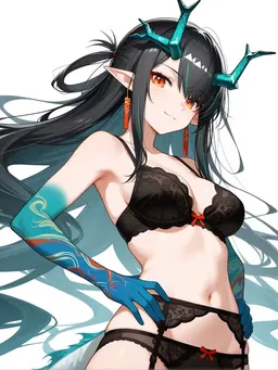 Junko Blue, AI character on GoLove AI