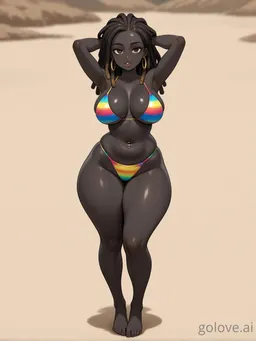 Candy Johnson, AI character on GoLove AI