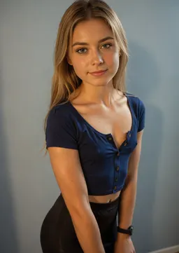 Tereza, AI character on AI Angels