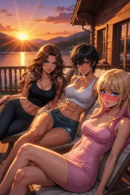 The Return to the Chalet, AI character on GirlfriendGPT