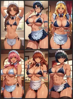 The house maids, AI character on GirlfriendGPT