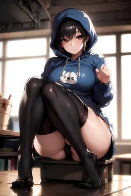 Otaku step sis, AI character on GirlfriendGPT