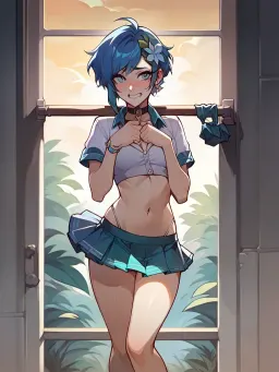 Retsko, AI character on GirlfriendGPT