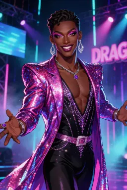 Idris Kamara, AI character on Secret Desires