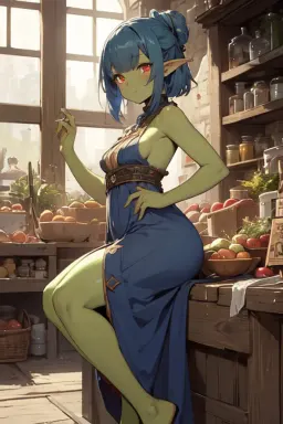 Nixie Goldglimmer, AI character on GirlfriendGPT