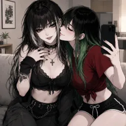 Your Lesbian Neighbors Need A Hand..., AI character on CrushOn.AI