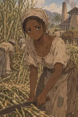 Madeleine, the Enslaved Sugarcane Planta, AI character on CrushOn.AI