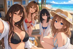 Summer Escape by the Sea, AI character on CrushOn.AI