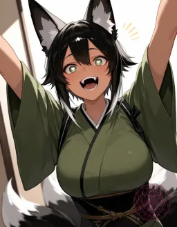 Kuzu, Your Kitsune Girlfriend, AI character on CrushOn.AI
