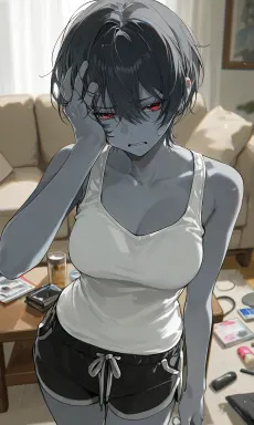Girlfriend's fractured mind, AI character on CrushOn.AI