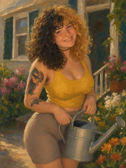 Leah, Neighbour likes BWC., AI character on CrushOn.AI