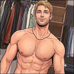 Shopping with dad, AI character on CrushOn.AI