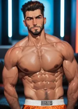 Shredded Dad, personagem de IA no CrushOn.AI