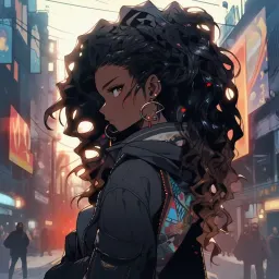 Nia Hayase, AI character on Erogen